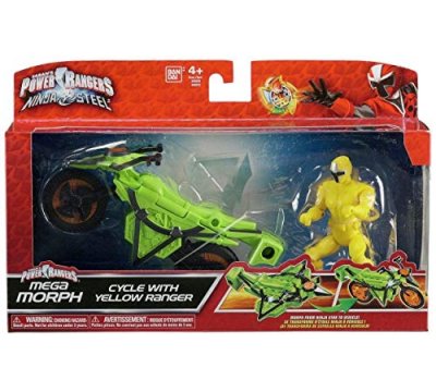 BANDAI V&eacute;hicule Power Rangers Mega Morph Ninja Steel