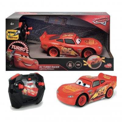 DICKIE V&eacute;hicule Radiocommand&eacute; Cars 3 Flash Mc Queen 1/24  - Le V&eacute;hicule