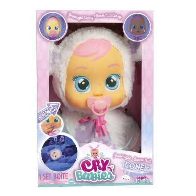 IMC TOYS Veilleuse et berceuse ""Good Night Coney"" - Cry Babies