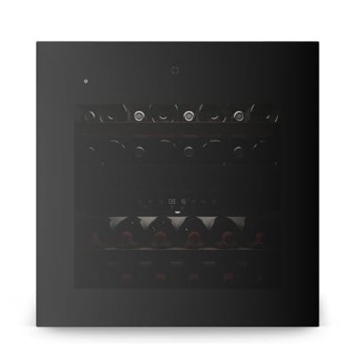 KLARSTEIN Velaire Cave &agrave; vin 2 zone encastrable Moderne Protection UV 36 bouteilles