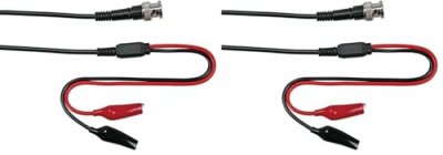GENERIQUE Velleman - cable coaxial 1m - bnc male 2 pinces crocodile TLM55 RI3638