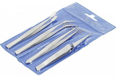 MCAD VELLEMAN Pinces brucelle (lot de 4 )