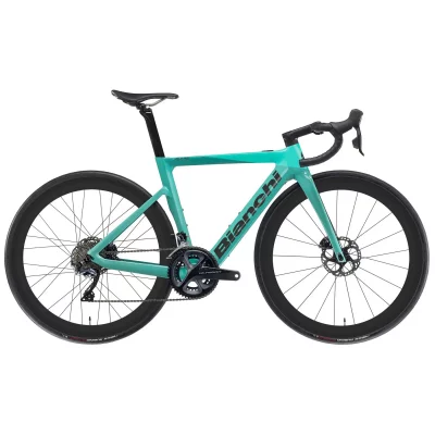 BIANCHI V&eacute;lo &eacute;lectrique  E-Oltre Shimano 105 bleu - 55