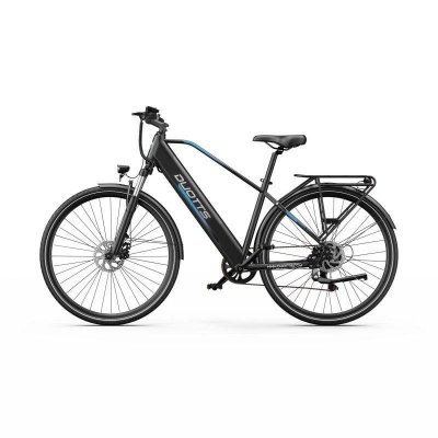 DUOTTS V&eacute;lo Electrique C29 Lite - Moteur 250W Batterie 36V13AH 27.5 Pouces Frein &agrave; Disque - Bleu Noir