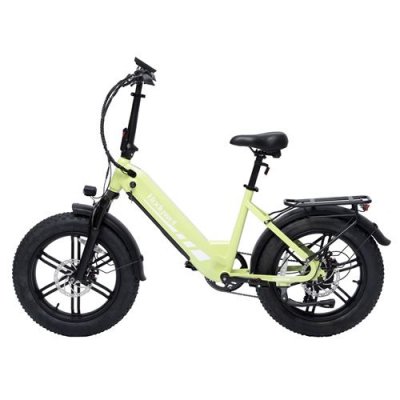 GENERIQUE V&eacute;lo &eacute;lectrique de ville Bodywel F20PRO moteur Bafang D&eacute;fault 25km/h vert