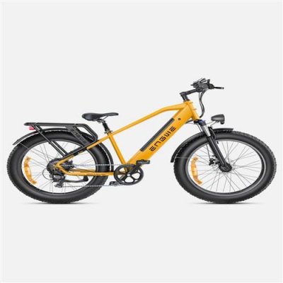 ENGWE V&eacute;lo Electrique E26 - 250W 768WH Autonomie 140KM Freins &agrave; Disque - Jaune