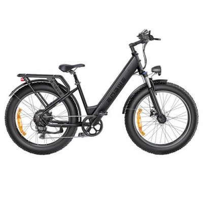  V&eacute;lo &eacute;lectrique ENGWE E26 Step-thru - Roues 26"" - Batterie 48V 16Ah - Gris