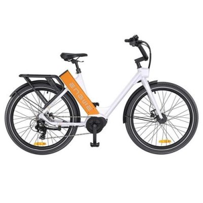  V&eacute;lo &Eacute;lectrique Engwe P275 St 19,2ah 250W Autonomie 260km 12"" Blanc et Orange