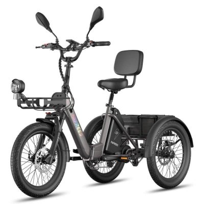 FAFREES V&eacute;lo &Eacute;lectrique  F20 Mate II 250W 48V25Ah 20 Pouces Freins &agrave; Disque Hydrauliques Noir Intense