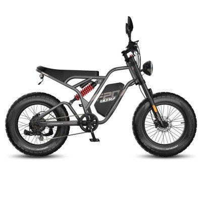 FAFREES V&eacute;lo &eacute;lectrique  F20 Ultra 750W 48V25Ah 20 pouces hydraulique gris