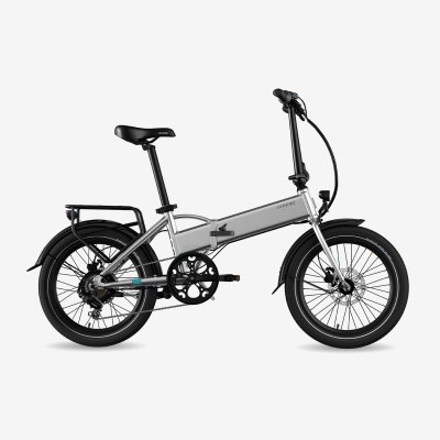 LEGEND EBIKES V&eacute;lo Electrique Legend Monza Argent - Pliant - 20 Pouces - 250 W - Batterie int&eacute;gr&eacute;e 36V 14Ah