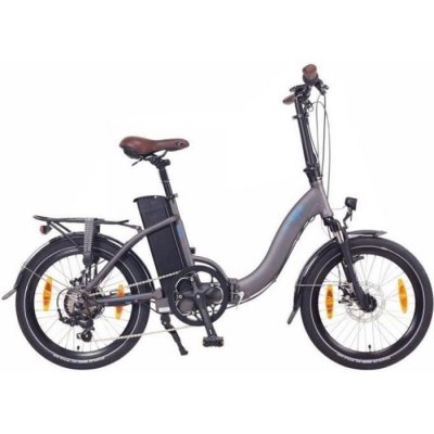 NCM V&eacute;lo Electrique Pliant 20  Paris Batterie 36V 15Ah 7 vitesses Gris Anthracite