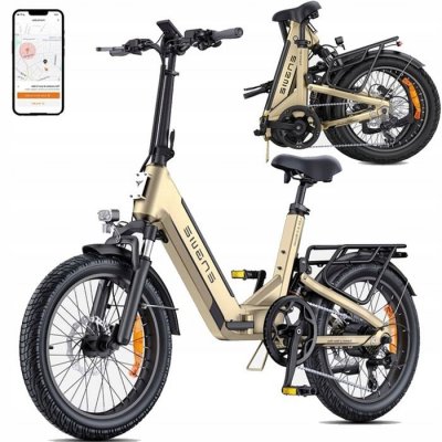 ENGWE V&eacute;lo &Eacute;lectrique Pliant  L20 3.0 13.5ah 120hp Oil Brake With App