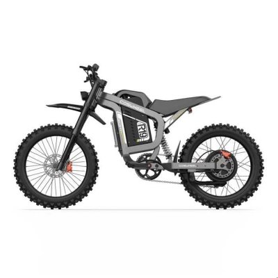 COSWHEEL V&eacute;lo &eacute;lectrique tout-terrain  R19 batterie 72V 40Ah D&eacute;fault 25km/h noir