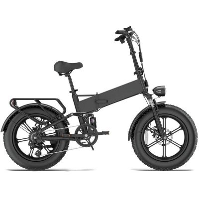 URLIFE V&eacute;lo Electrique  T5 750W 48V13Ah 20"" Freins &agrave; Disque eBike - Noir