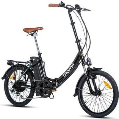 MOMA BIKES V&eacute;lo Electrique Vae Pliant De Ville, E-20.2", Aluminium, Shimano 7v