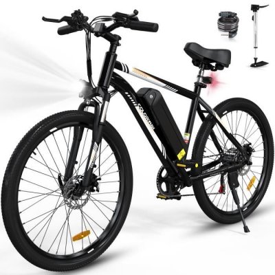 COLORWAY V&eacute;lo &eacute;lectrique VTT 26""  Noir - Batterie amovible 36V 15Ah - Shimano 7 Vitesses