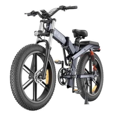 ENGWE V&eacute;lo &eacute;lectrique X26 1000W - Autonomie 90KM - Freins &agrave; disque-Gris