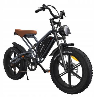 JANSNO V&eacute;lo &eacute;lectrique - - X50-17 - Moteur 750W - Batterie 48V 17Ah - 20 pouces - Vitesse Max 45 km/h
