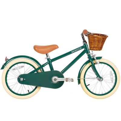 BANWOOD V&eacute;lo enfant Classic Bicycle vert fonc&eacute;
