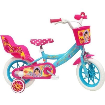  V&eacute;lo Enfant Fille 12 PRINCESSE DES SABLES - &eacute;quip&eacute; de 1 Frein - Pour enfant &le; 90 cm 