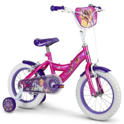DISNEY V&eacute;lo enfant United Wheels 14 pouces Princess Rose Violet
