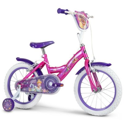 DISNEY V&eacute;lo enfant United Wheels 16 pouces Princess Rose Violet