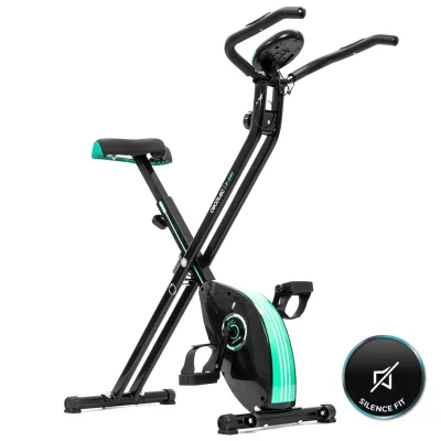 CECOTEC V&eacute;lo indoor  Magnetic X-Bike Noir, &Eacute;cran LCD, pulsom&egrave;tre