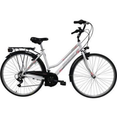 NON RENSEIGNE V&eacute;lo VTC 28'' Rigide pour Femme Alu Country - 21 vitesses - Shimano - Blanc