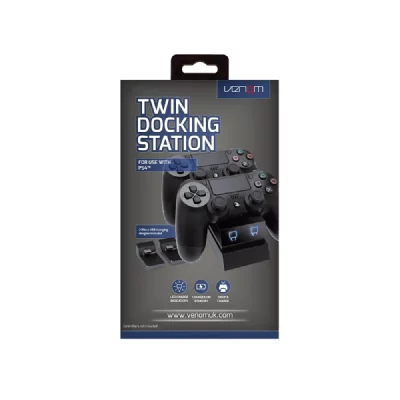 PAS DE MARQUE Venom - Station d'accueil jumelle pour Recharge de Manette - PS4