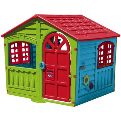 HABITAT ET JARDIN Vente-unique Maisonnette pour enfant JUSTINE - L140 x P111 x H115 cm