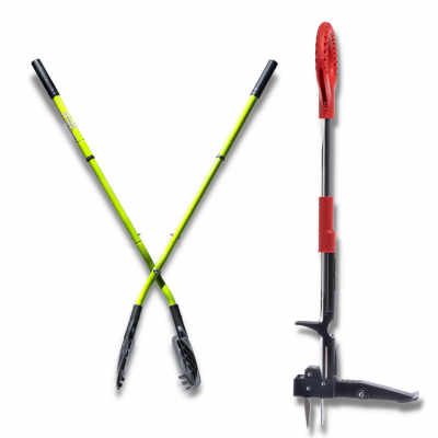 VENTEO  - ramasse feuilles xxl eartwise + d&eacute;sherbeur rootslayer