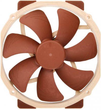 NOCTUA Ventilateur 140mm - PWM - 80 CFM - 19 dBA - NF-A15 PWM - 1200 RPM