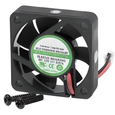 MCAD Ventilateur 40Mm 12V 2 Fils Pour Rack Amo