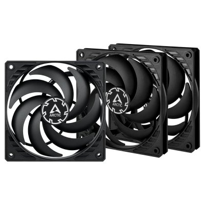 ARCTIC Ventilateur de bo&icirc;tier  P12 Slim PST Black (ACFAN00275A)