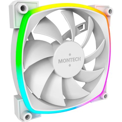 Ventilateur de bo&icirc;tier Montech AX120 PWM White (AX120PWMWHITE)