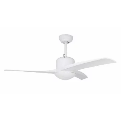 ORBEGOZO Ventilateur de plafond avec lumi&egrave;re et t&eacute;l&eacute;commande 3 pales 105 cm blanc