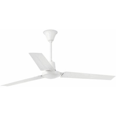 FARO BARCELONA Ventilateur de plafond blanc Indus 