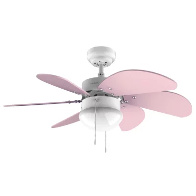 CECOTEC Ventilateur de plafond  energysilence 3600 vision purple lilas, lampe, 92cm diam&egrave;tre