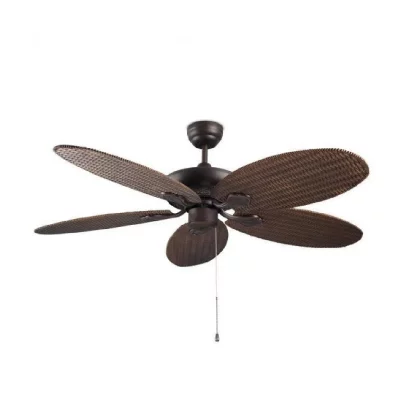 FORLIGHT Ventilateur de plafond leds-c4 phuket marron cuivre 30-4398-J7-J7