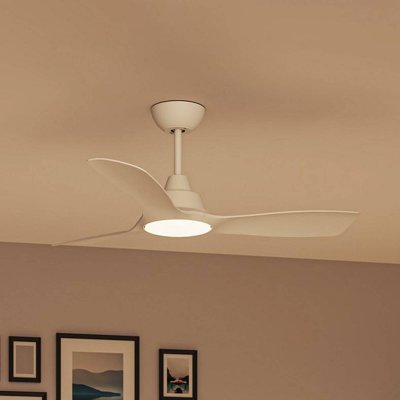 PHILIPS Ventilateur De Plafond  Olas Blanc Avec Led Et T&eacute;l&eacute;commande
