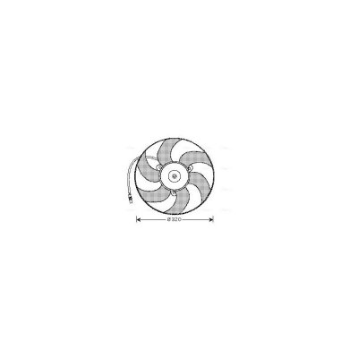 AVA QUALITY COOLING Ventilateur de refroidissement du moteur AVA Deutschland GmbH CN7519