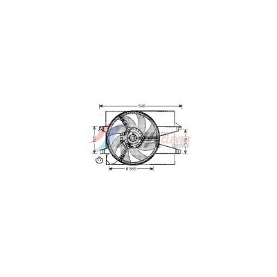 AVA DEUTSCHLAND GMBH Ventilateur de refroidissement du moteur  FD7541