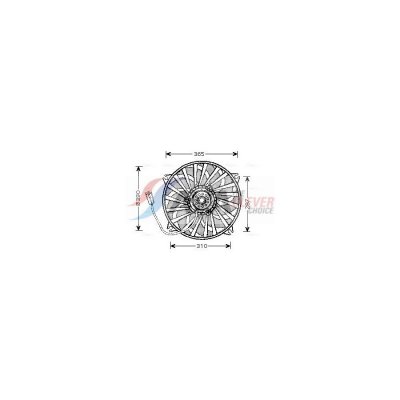 AVA DEUTSCHLAND GMBH Ventilateur de refroidissement du moteur  PE7529