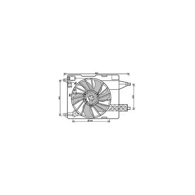 AVA DEUTSCHLAND GMBH Ventilateur de refroidissement du moteur  RT7539