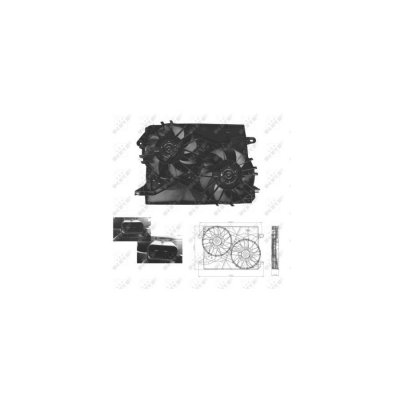 NRF Ventilateur de refroidissement du moteur  B.V. 47674