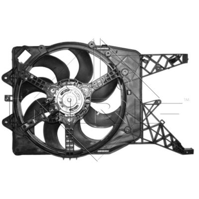 NRF Ventilateur de refroidissement du moteur  B.V. 47689