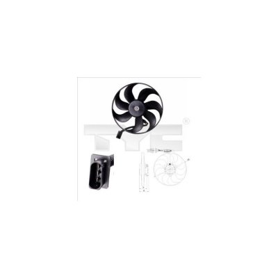 TYC Ventilateur de refroidissement du moteur  837-0002