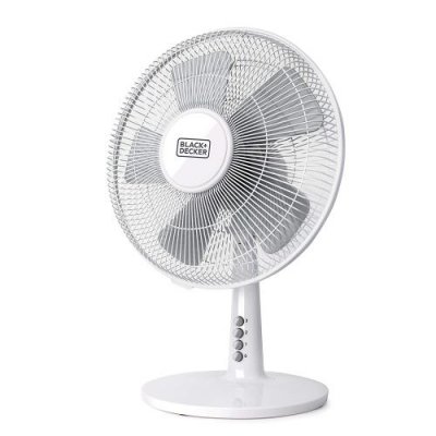 BLACK & DECKER Ventilateur de table Black+Decker BXEFD40E 41 W Blanc