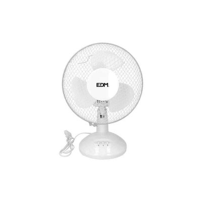 EDM PRODUCT Ventilateur de table EDM 25W - 23cm - Blanc 33962